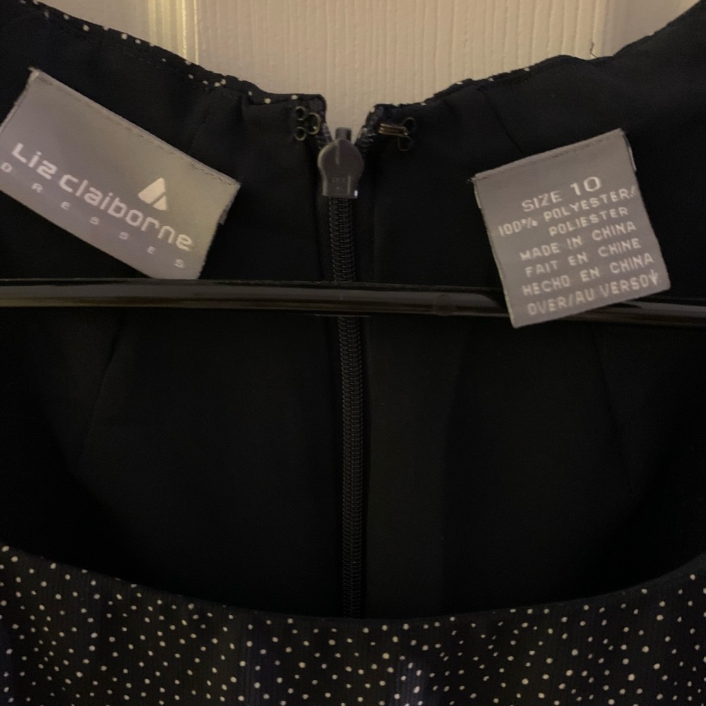 Liz Claiborne Navy Midi Dress - Picture 7 of 7